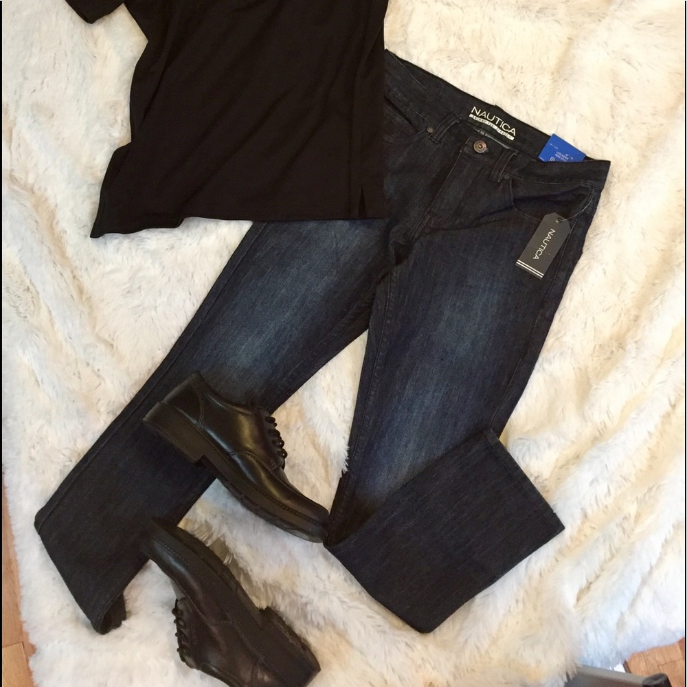 Boys Nautica skinny jeans size 8 NWT